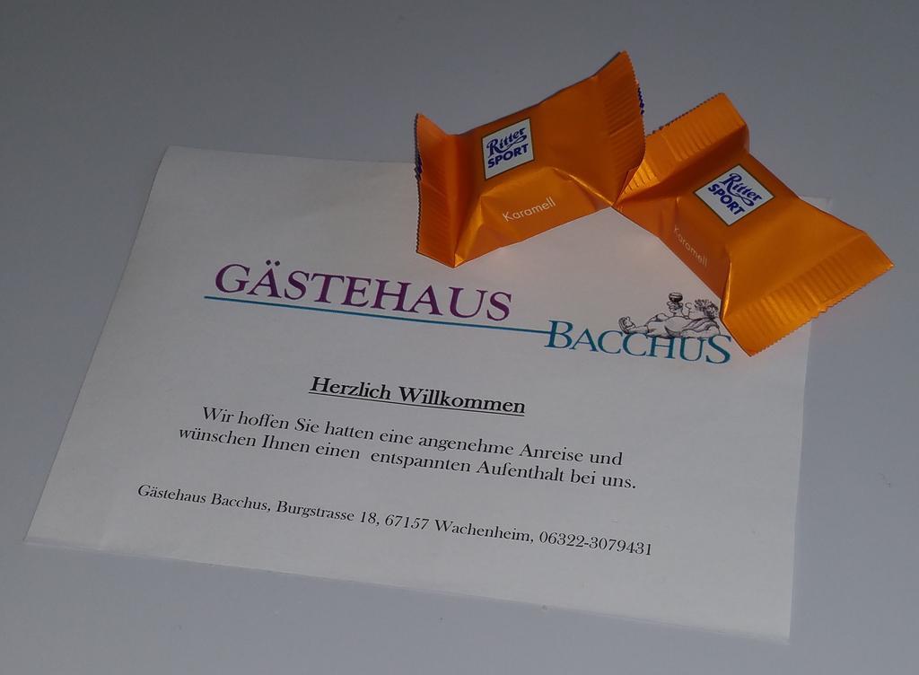 Gaestehaus Bacchus Wachenheim an der Weinstrasse Luaran gambar